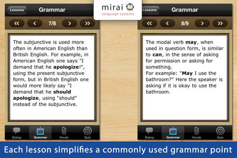 10 Minute English (Lite) - Mirai English (Mirai Language Systems) screenshot 4