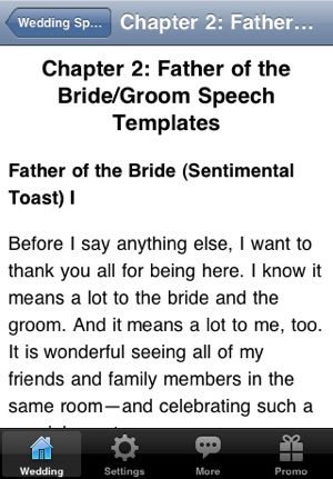 Wedding Sches For The Father Of Bride And Groom On Iphone Screenshots