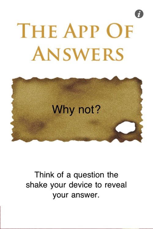 The App Of Answers