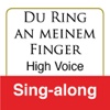 Du Ring an meinem Finger, Schumann (High Voice & Piano - Sing-Along)