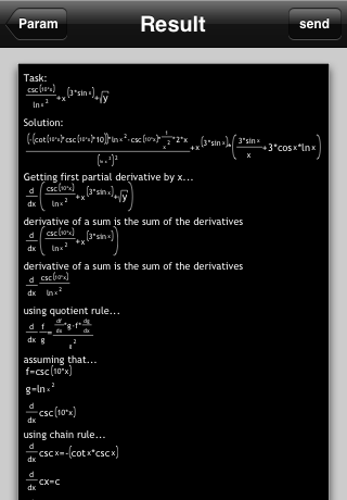 Derivative Solver screenshot 3