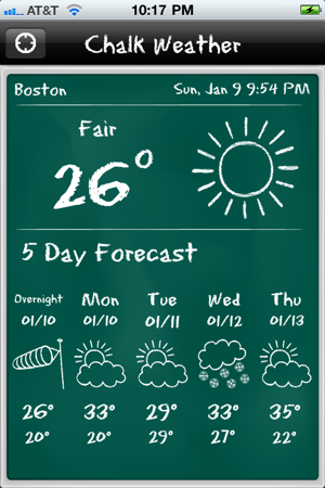 ChalkWeather(圖1)-速報App