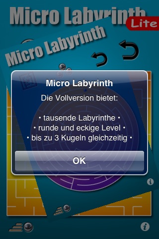 Micro Labyrinth Free screenshot 2