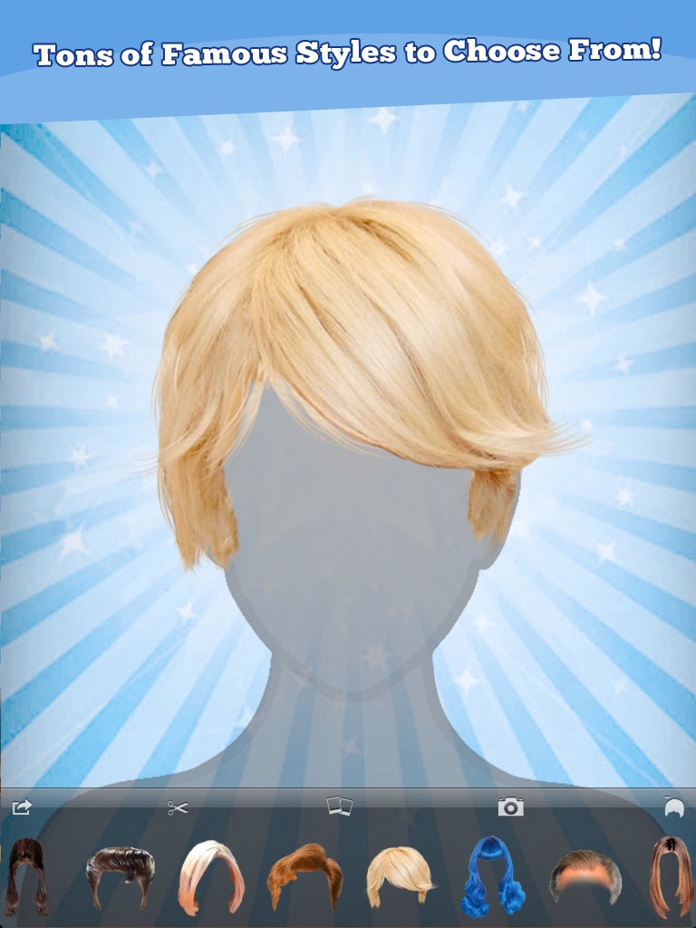 Great Hair Lite HD - Celebrity Makeover screenshot 3
