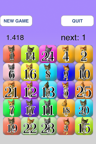 Touch the Cat's Numbers screenshot 4