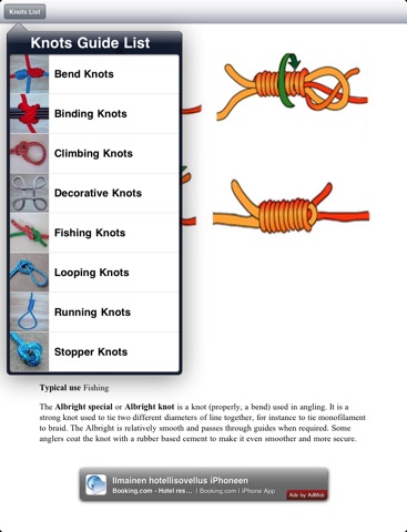 Knots Guide for iPad screenshot 2