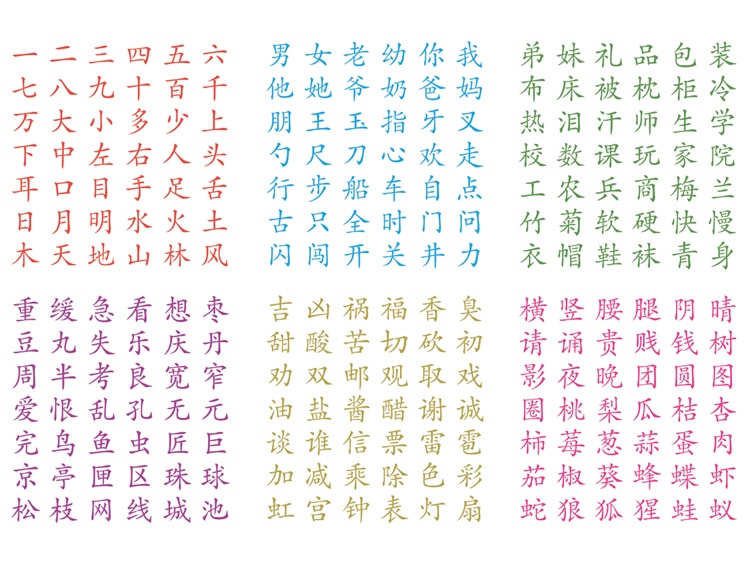 500 Chinese Characters - Preschool Must-have screenshot-4