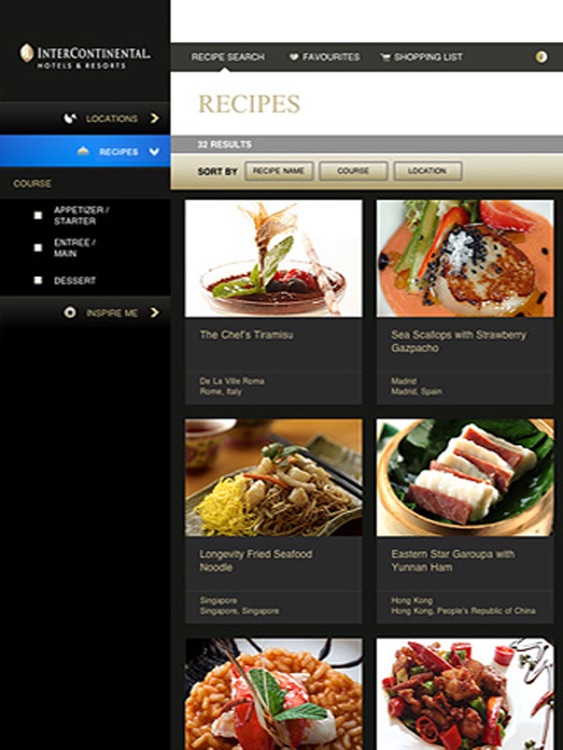 InterContinental Kitchen Cookbook screenshot-3