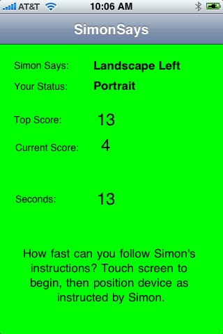 Simon Says Face Up screenshot 2