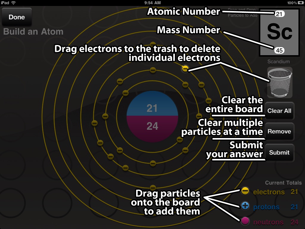 Building Atoms, Ions, and Isotopes HD Lite screenshot 4