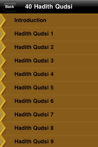 40 Hadith Qudsi