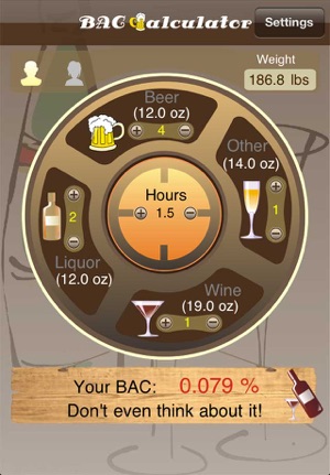 Alcohol Monitor – BAC Calculator(圖1)-速報App