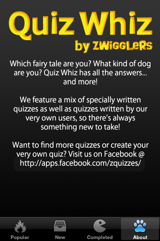 Quiz Whiz for Facebook (Free) screenshot 4