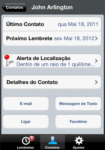iKeepInTouch - Automated and Location-based Reminders screenshot 3