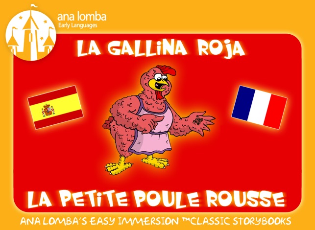 Ana Lomba – Francés para niños: La gallina roja (Cuento bili(圖1)-速報App