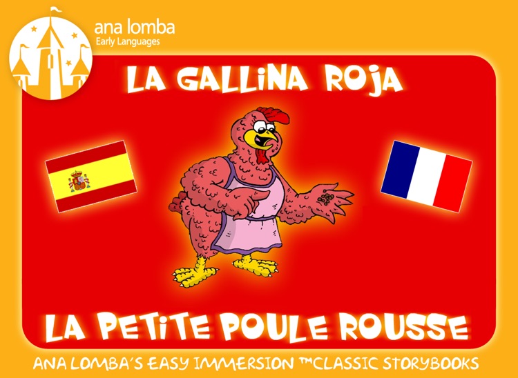 Ana Lomba – Francés para niños: La gallina roja (Cuento bilingüe español-francés)