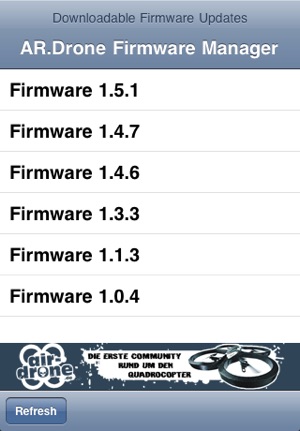 Firmware Manager for AR.Drone(圖1)-速報App