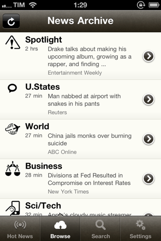 Cloud News Free - World News & Headlines screenshot 3