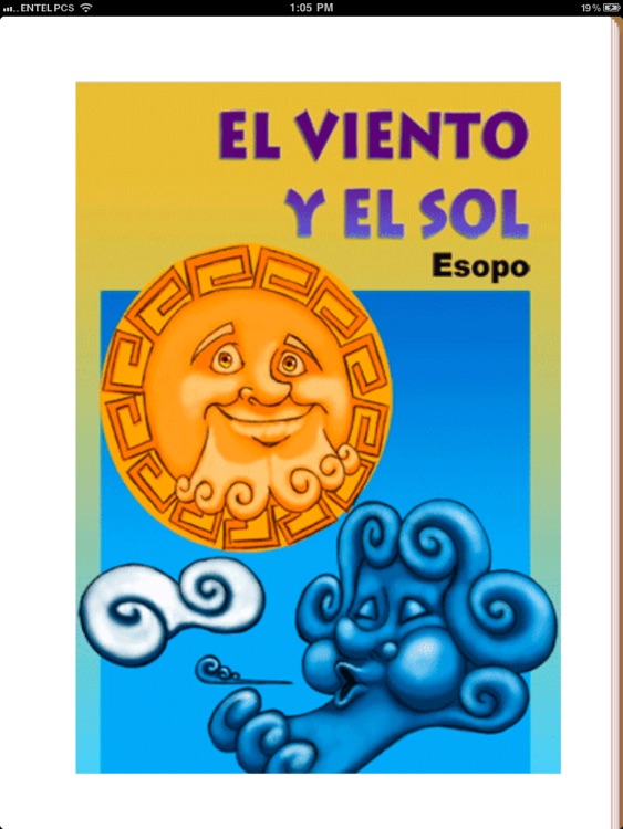 The wind and the sun - An Aesop's Fable