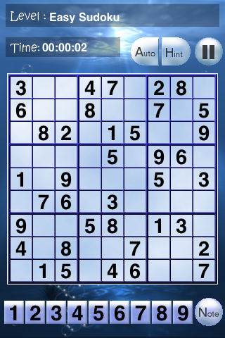 Sudoku * screenshot 2