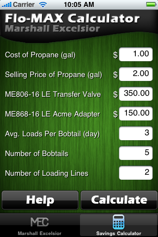 FloMax LE Savings Calculator screenshot 3