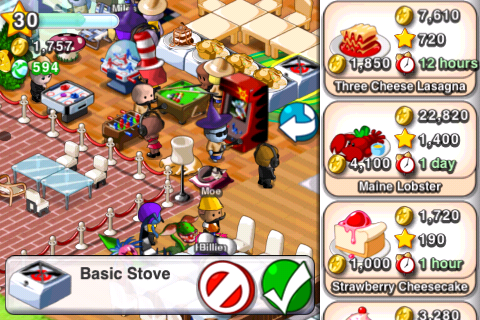 Pocket Cafe screenshot 2