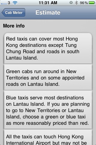 Cab Meter - Hong Kong Taxis screenshot-4