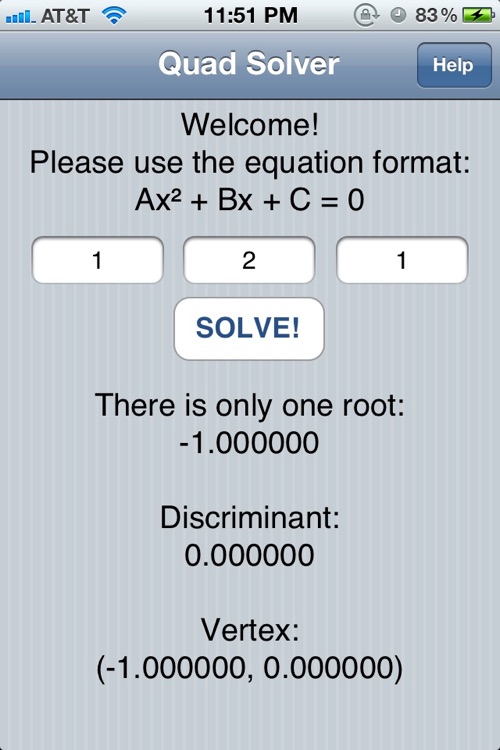 Quad Solver