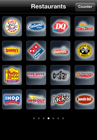 Fast Food Calories screenshot 2