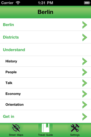 Berlin Offline Street Map screenshot 2