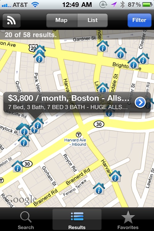 Boston Apartment Finder