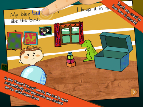 Books for Kids: Daniel y sus juguetes Lite screenshot 2
