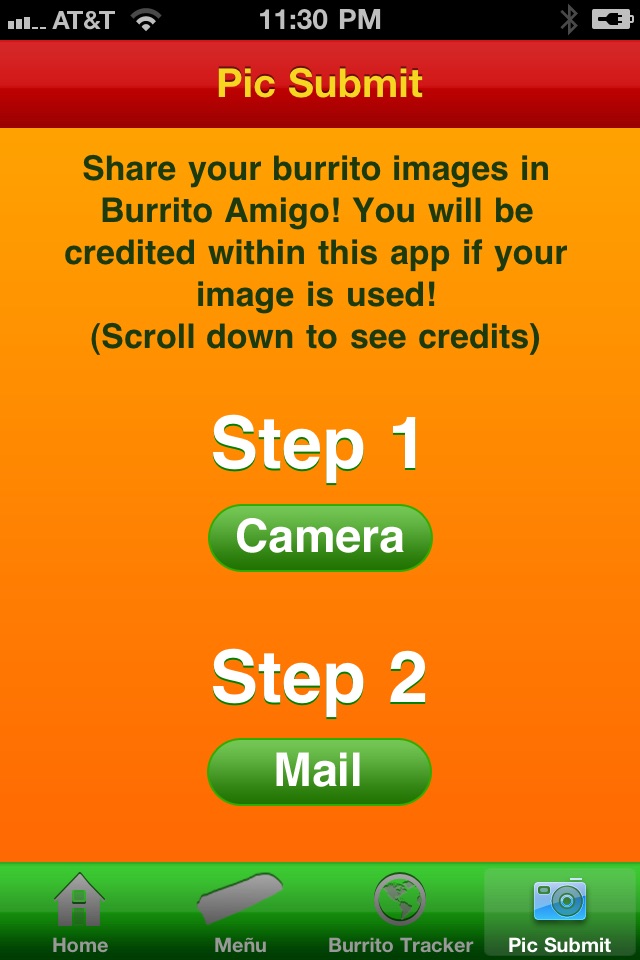 Mexican Food screenshot