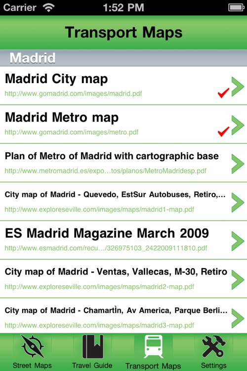 Madrid Offline Street Map