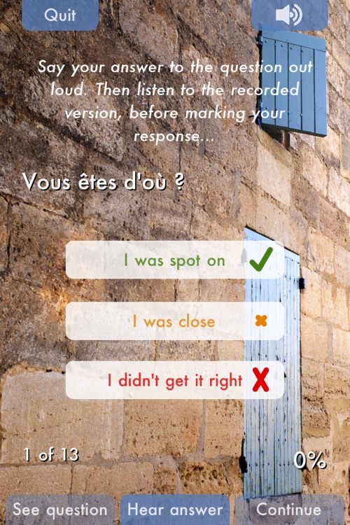 Word and Verb Star - French for English speakers screenshot-3