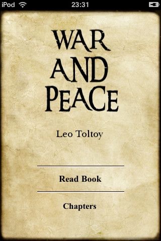 War and Peace by Leo Tolstoy (ebook)