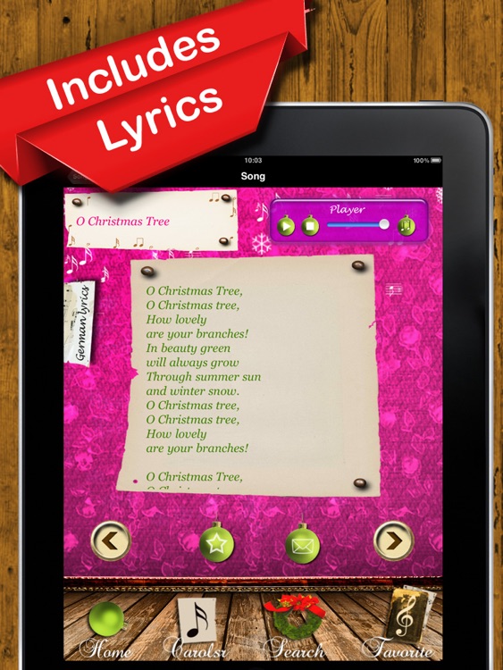 Christmas Carols - The Most Beautiful Christmas Songs to Hear and Sing Along screenshot-3