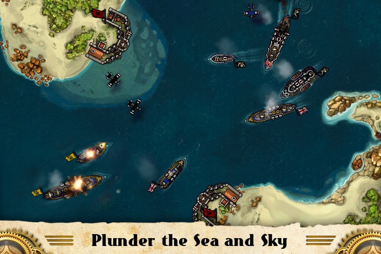 Crimson: Steam Pirates for iPhone screenshot-4