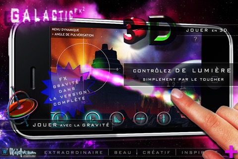 Galactic FX ² FREE : Art with Light screenshot 3