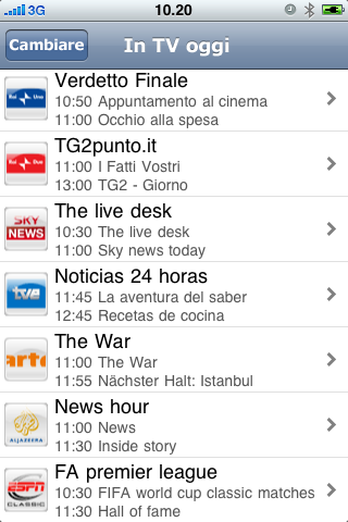 Guide 24.tv - Italy screenshot 2