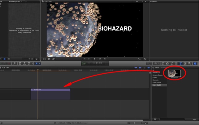 Biohazard Titles for Final Cut Pro(圖2)-速報App