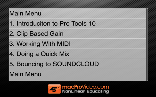 Course For Pro Tools 10 100 - What's New In Pro Tools 10(圖3)-速報App