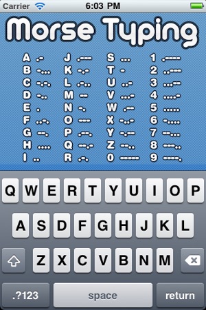 Morse-Typing (FREE)(圖1)-速報App