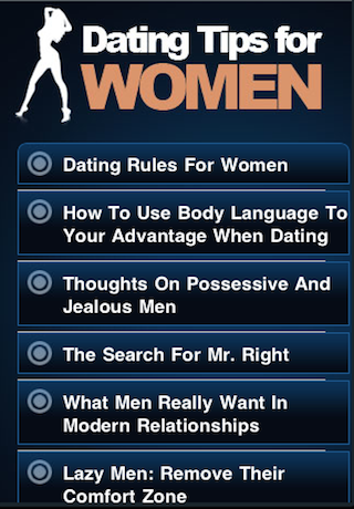 Dating Tips for Women screenshot 2