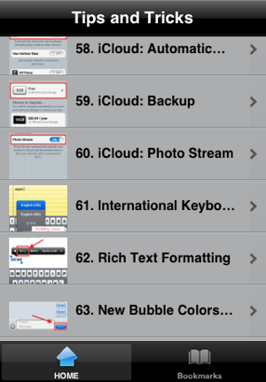 Tips and tricks for iOS 5 FREE(圖4)-速報App