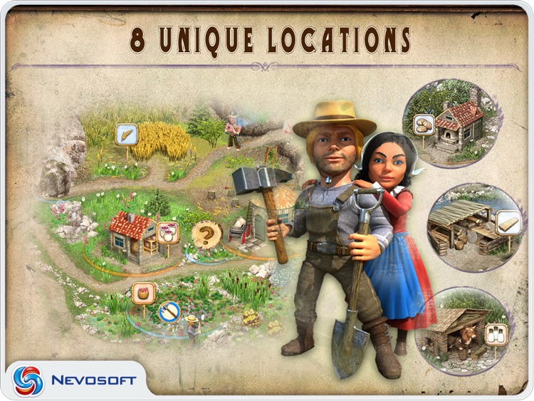 Pioneer Lands HD lite: western settlers strategy