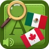 Universal Mexican Spanish - Canadian French Audio Dictionary and Phrasebook