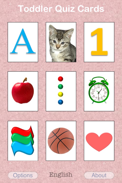 Toddler Quiz Cards FREE