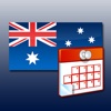 Australian Public Holiday Calendar for NSW QLD WA TAS NT VIC