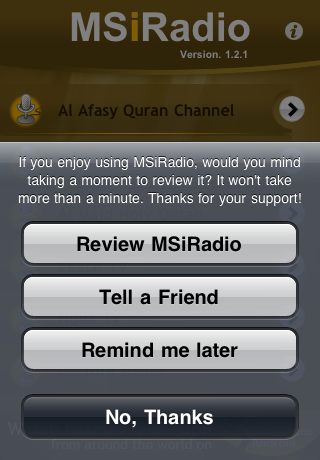 MSiRadio screenshot 4